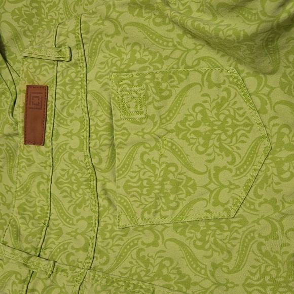 Liz Claiborne - Lime Green Skinny Stretch pants (Ladies size 10) - Picture 4 of 14